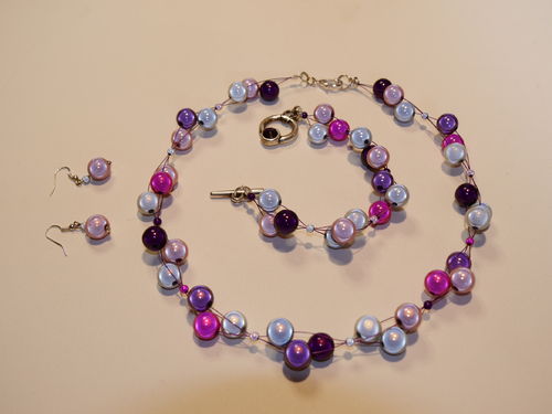 Miracle Beads in Violett-Tönen